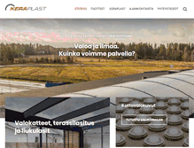 Tablet Screenshot of keraplast.fi